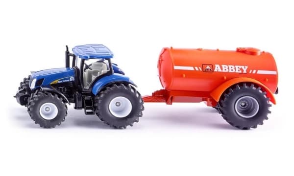 Siku Tractor med en enakslet tankbil (1945)