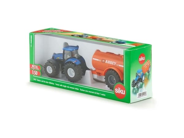 Siku Tractor med en enakslet tankbil (1945)