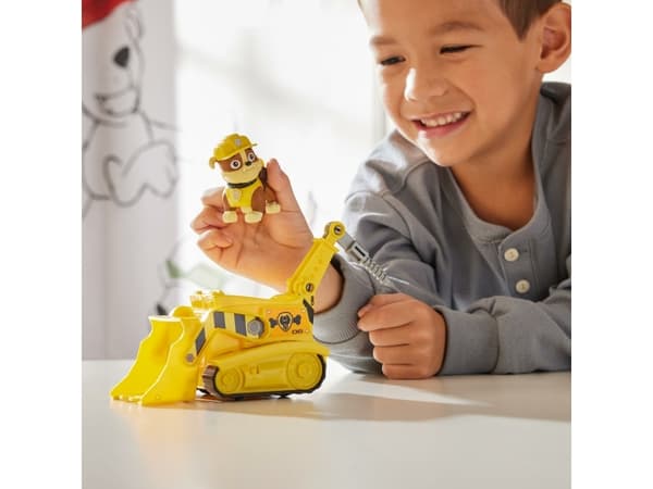 PAW Patrol PAW VHC Basic Vhc Sustainable Rubble GML, Bulldozer, PAW Patrol, 3 År, Plast, Svart, Gul