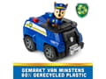 Miniatyrbilde 3 av 5: PAW Patrol PAW VHC Basic Vhc Sustainable Chase GML, Politibil, PAW Patrol, 3 år, Plast, Sort, Blå, Hvit