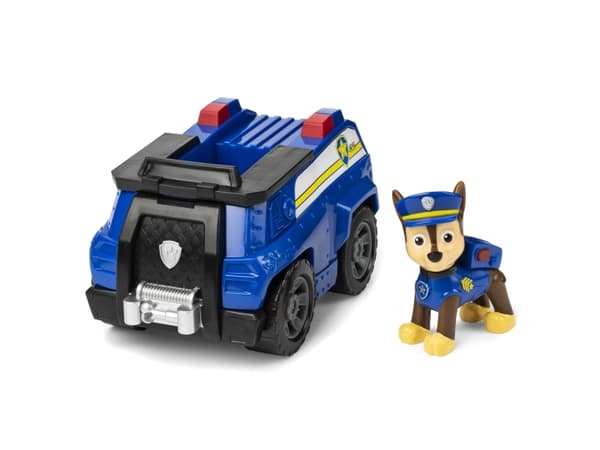 PAW Patrol PAW VHC Basic Vhc Sustainable Chase GML, Politibil, PAW Patrol, 3 år, Plast, Sort, Blå, Hvit