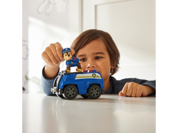 PAW Patrol PAW VHC Basic Vhc Sustainable Chase GML, Politibil, PAW Patrol, 3 år, Plast, Sort, Blå, Hvit