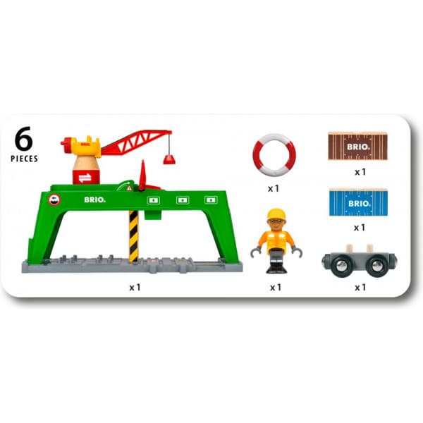 Brio World 33996 - Containerkran