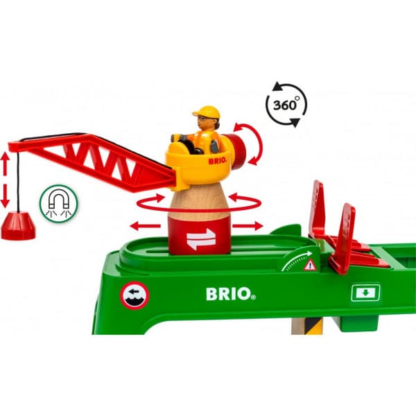 Brio World 33996 - Containerkran