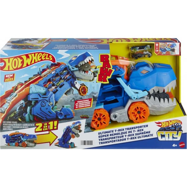 Hot Wheels City Ultimate Hauler - T-Rex biltransport