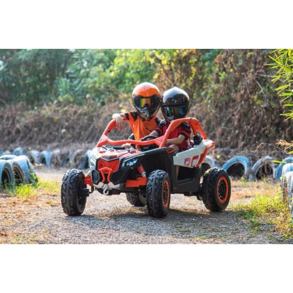 Can-Am Marverick UTV -barn elektrisk fyrhjuling, orange
