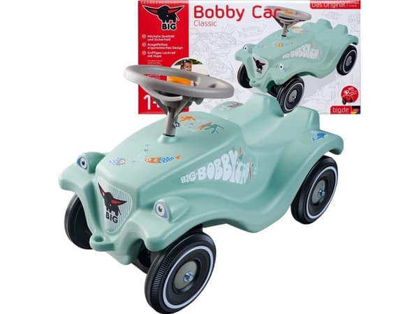 Big Didelis "Bobby Car Classic Žalias Sea"
