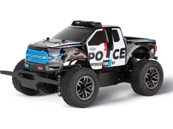 Carrera 370182024 Ford F-150 Raptor Police 1:18 RC Einsteiger Modellauto Elektro Monstertruck (370182024)