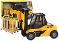 Miniatyrbillede 1 af 8: Gaffeltruck 1:16 Moving Forks Lyder Lyser gult