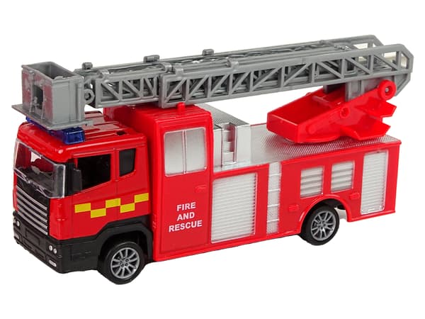 Køretøj Sæt Brandvæsen Spænding Motorbåd Jeep Red