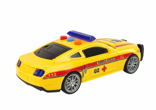 Sportsvogn Ambulancelygter Lyder Gul Drive