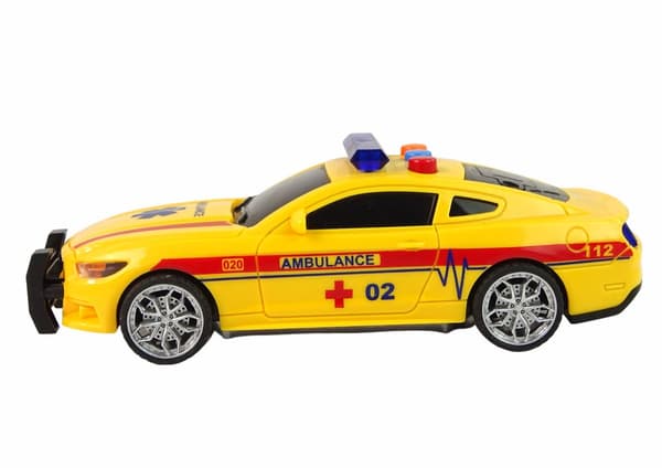 Sportsvogn Ambulancelygter Lyder Gul Drive