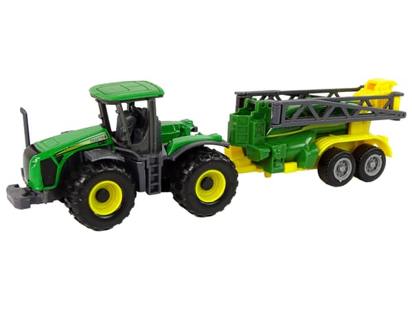 Jordbruksfordon Traktor Med Spruta Grön