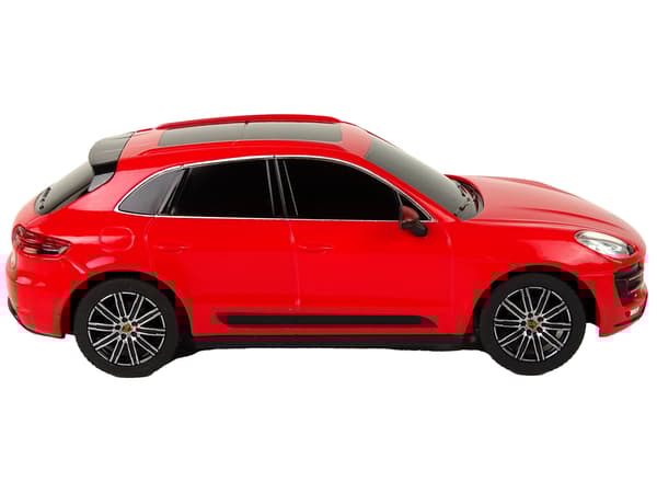 Bil R/C Porsche Macan Turbo 1:24 Rastar Rød