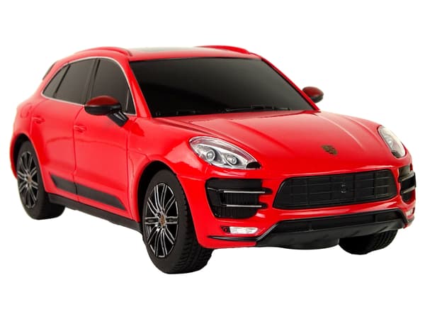 Bil R/C Porsche Macan Turbo 1:24 Rastar Rød