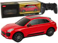 Miniatyrbillede 1 af 7: Bil R/C Porsche Macan Turbo 1:24 Rastar Rød
