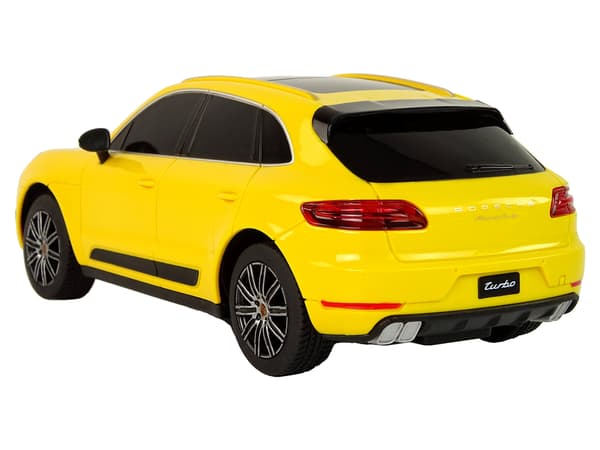 Auto R/C Porsche Macan Turbo 1:24 Rastar Yellow