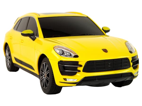 Auto R/C Porsche Macan Turbo 1:24 Rastar Yellow