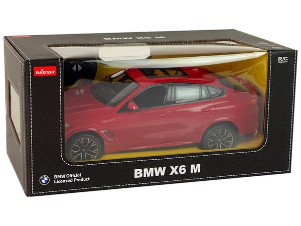 Auto R/C Bmw X6 M 1:14 Rastar Red