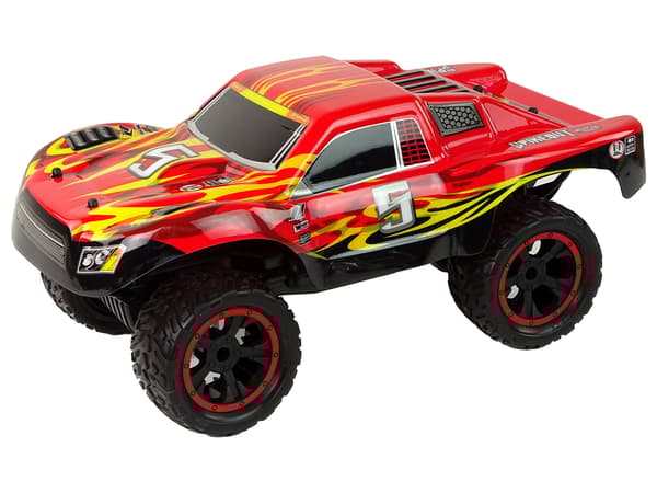 Fjernbetjening Bil R/C 1:12 20 km/t Rød