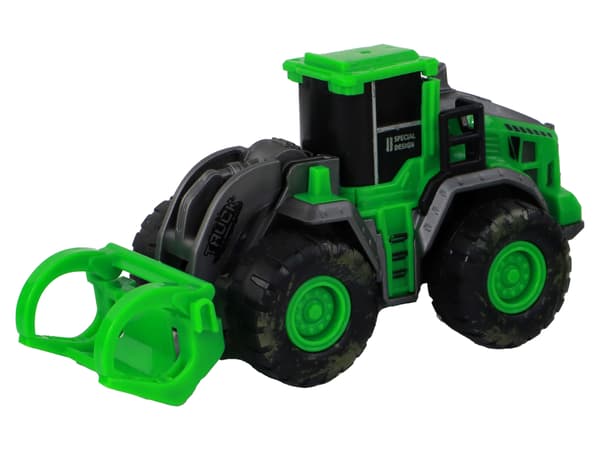 Lantbruksfordon Set Gröna traktorer 4 delar
