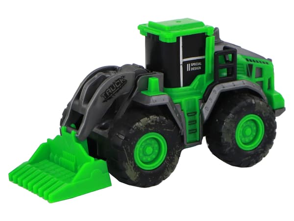 Lantbruksfordon Set Gröna traktorer 4 delar