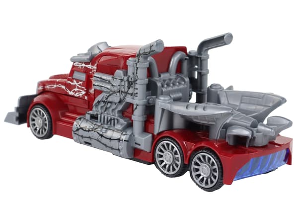Red Truck Robot Transformation 2-i-1 multifunktionel