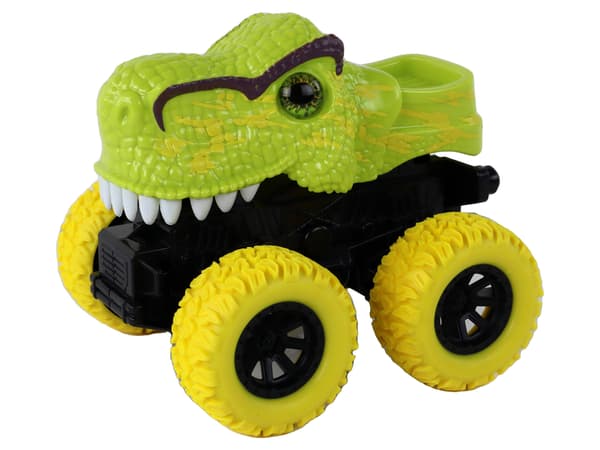 Off-Road Vehicle Push Tyrannosaurus Rex Gummihjul Grøn