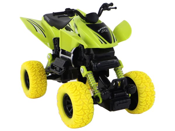 Off-road klapvogn Quad XC gummihjul Grøn