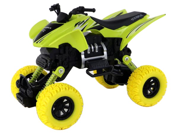 Off-road klapvogn Quad XC gummihjul Grøn