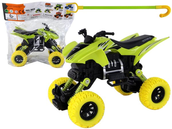 Off-road klapvogn Quad XC gummihjul Grøn