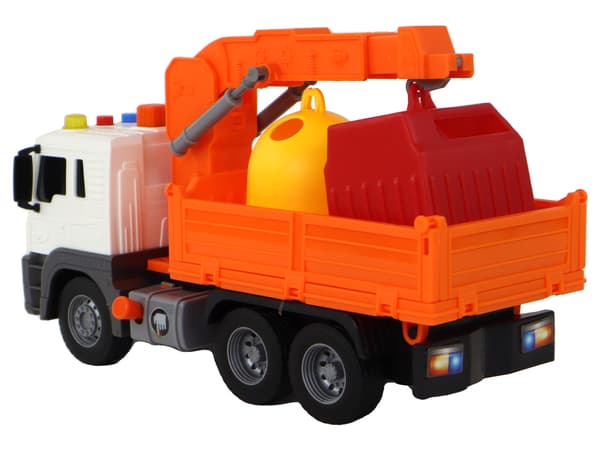 Sopbil med kranfriktionsdrift låter orange 1:16