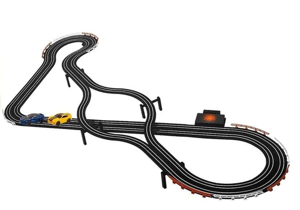 Race Track 2 Cars Controllers Slot Cars 1:64