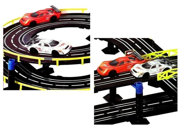 Race Track 2 Cars Controllers Slot Cars 1:43