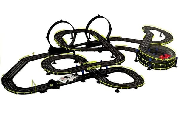 Race Track 2 Cars Controllers Slot Cars 1:43