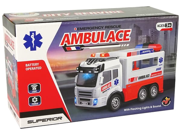 Ambulance Batteridrevet bil Lys Lyder