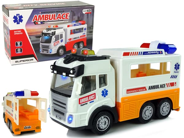 Ambulance Batteridrevet bil Lys Lyder