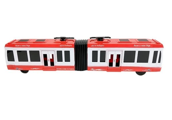 Ledbus med friktionsdrev, rød