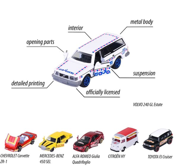 Majorette Premium Anniversary Edition Chevrolet Corvette 1990 ZR-1