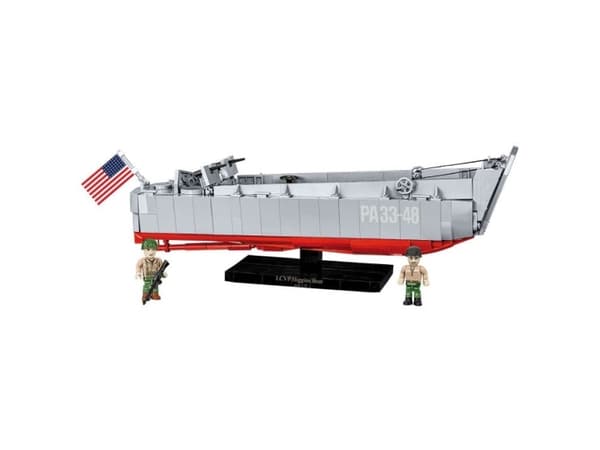 COBI LCVP Higgins Boat, Byggesett, 8 år, 715 stykker