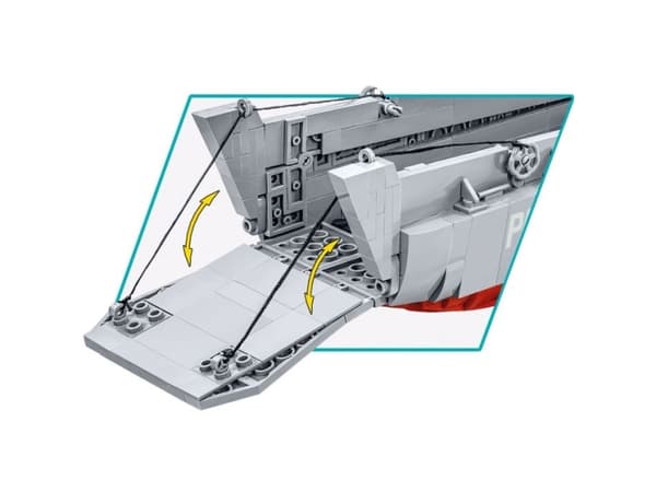 COBI LCVP Higgins Boat, Byggesett, 8 år, 715 stykker