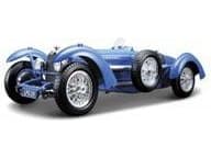 BBURAGO Bugatti Type 59, Urheiluauton pienoismalli, Esikoottu, 1:18, Bugatti Type 59, Sininen, Land vehicle model