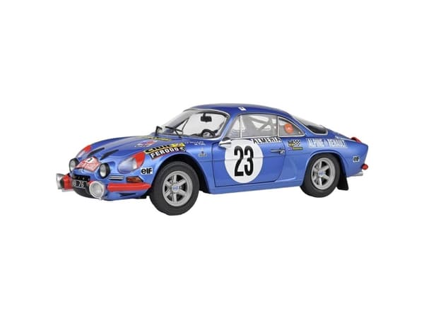 Solido Alpine A110 1600S #23 sininen 1:18 Modelbil