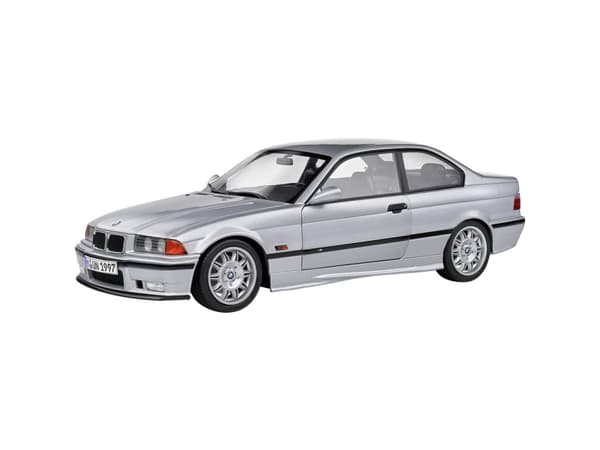 Solido BMW E36 M3 Coupe 1990 silber 1:18 Modelbil