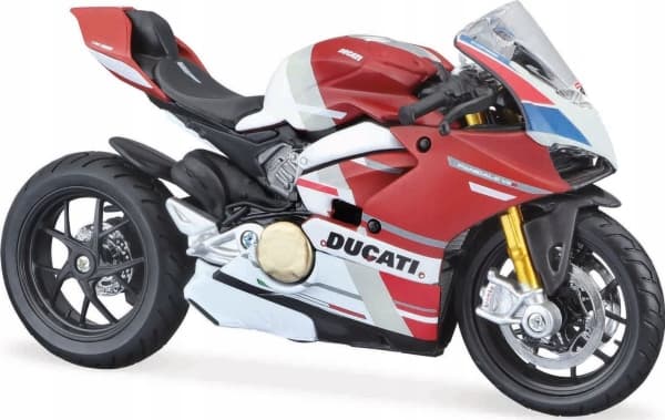 Maisto Model Metal Moottoripyörä Ducati Panigale V4 S Corse 1/18