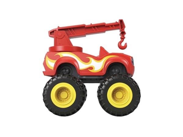 Fisher-Price Nickelodeon Blaze and the Monster Machines Construction Blaze, Monstertruck, 3 År, Metall, Plast, Svart, Röd, Gul