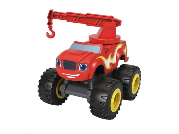 Fisher-Price Nickelodeon Blaze and the Monster Machines Construction Blaze, Monstertruck, 3 År, Metall, Plast, Svart, Röd, Gul