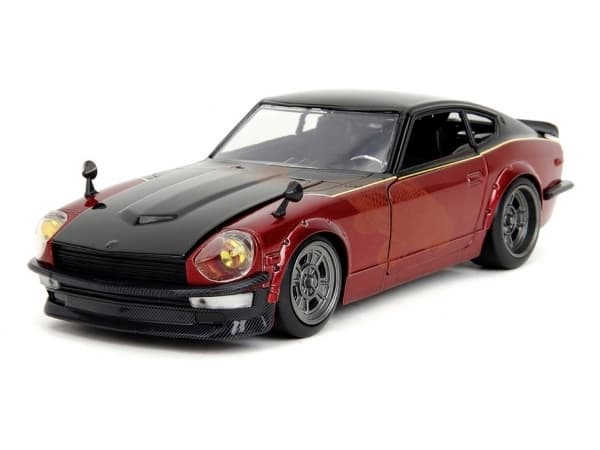 Jada Toys 1972 Datsun, Bybil, Montert på forhånd, 1:24, Datsun, Alle kjønn, Metall