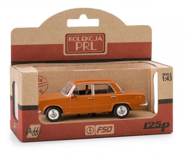 Model PRL Fiat 125p bršzowy K-588 15880