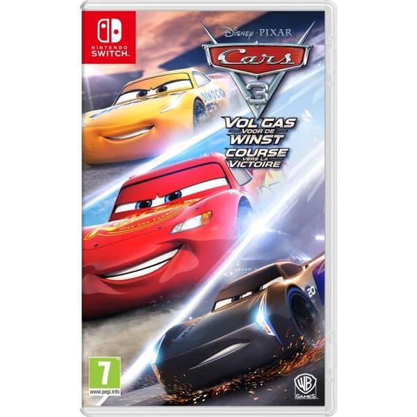 Videospel - WARNER - Cars 3: Tävlings till seger - 7 år - Inomhus - Blandat